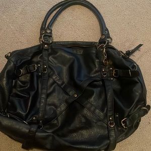 Black large pocketbook